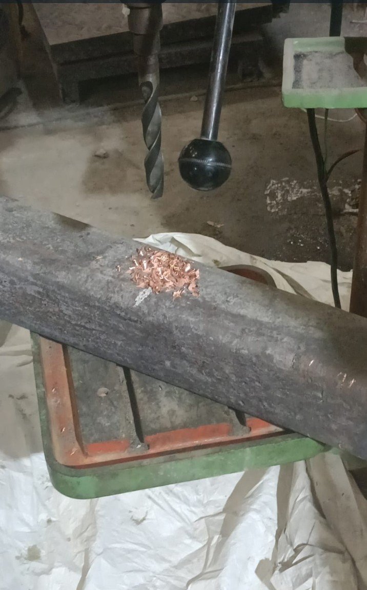 Copper ingot sample preparation